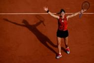 Karolina Muchova at the 2023 French Open.